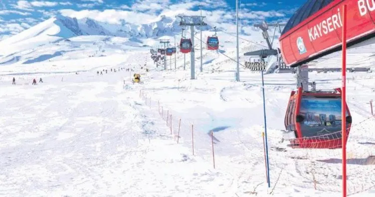 Erciyes’te kayak sezonu açılıyor