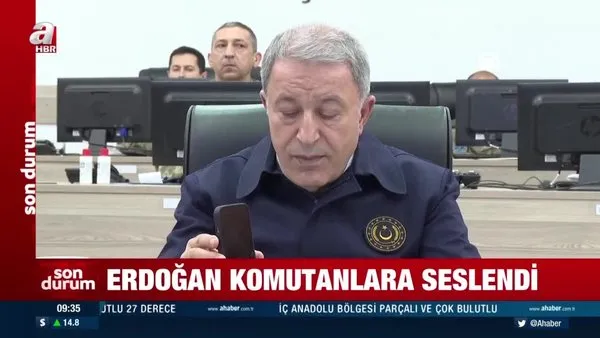 Başkan Erdoğan askerlere hitap etti: 