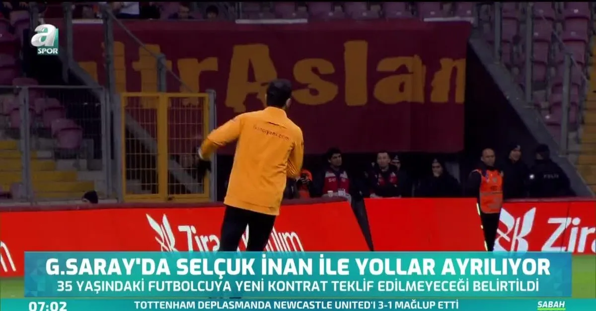 Galatasaray Da Selcuk Inan Ile Yollar Ayriliyor Videosunu Izle Sabah Tv