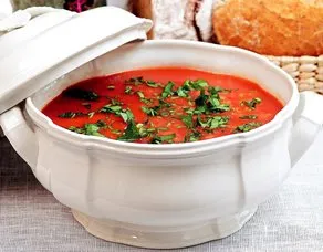 Pirinçli Domates Çorbası Tarifi