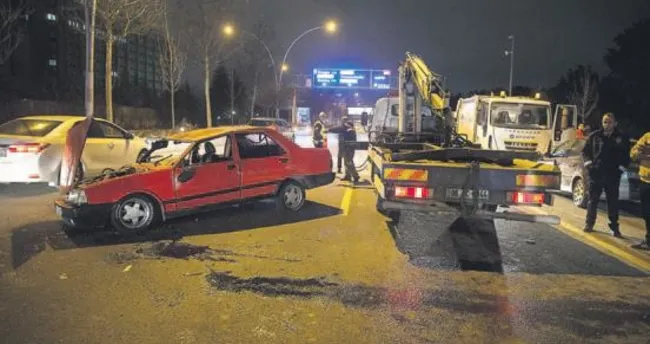 Eskişehir yolunda kamyon dehşeti