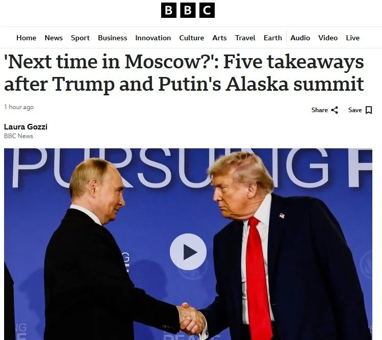 Putin Trump görüşmesinden çıkan sonuç ne? Dünya basını zirveyi böyle değerlendirdi