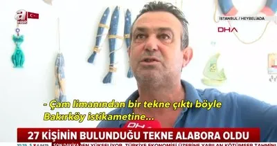 İstanbul Heybeliada’da batan tekneden kurtulanlar o anları anlattı | Video