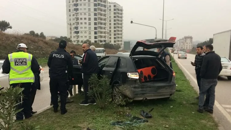 DuruÅma sonrası lüks araca kurÅun yaÄmuru!
