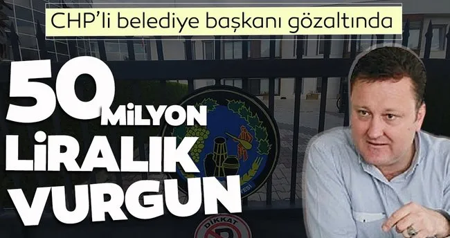Chp Li Menemen Belediyesi Ndeki Vurgunda Detaylar Belli Oldu 18 Ayda 50 Milyon Liralik Vurgun Son Dakika Haberler
