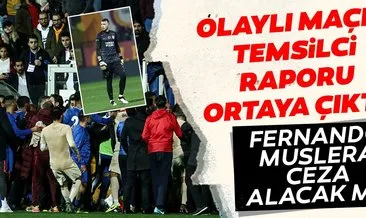Tuzlaspor - Galatasaray maçındaki olaylardan sonra son dakika haberi geldi! Fernando Muslera ceza alacak mı?