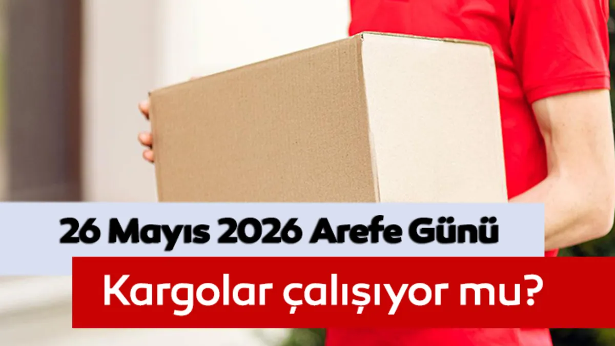 Arefe günü kargolar açık mı, dağıtım yapıyor mu, kaça kadar? İşte, Arefe günü Kargo çalışma saatleri