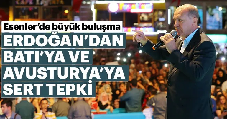 Cumhurbaşkanı Erdoğan: Kendine çeki düzen vermezse olay farklı yerlere gider