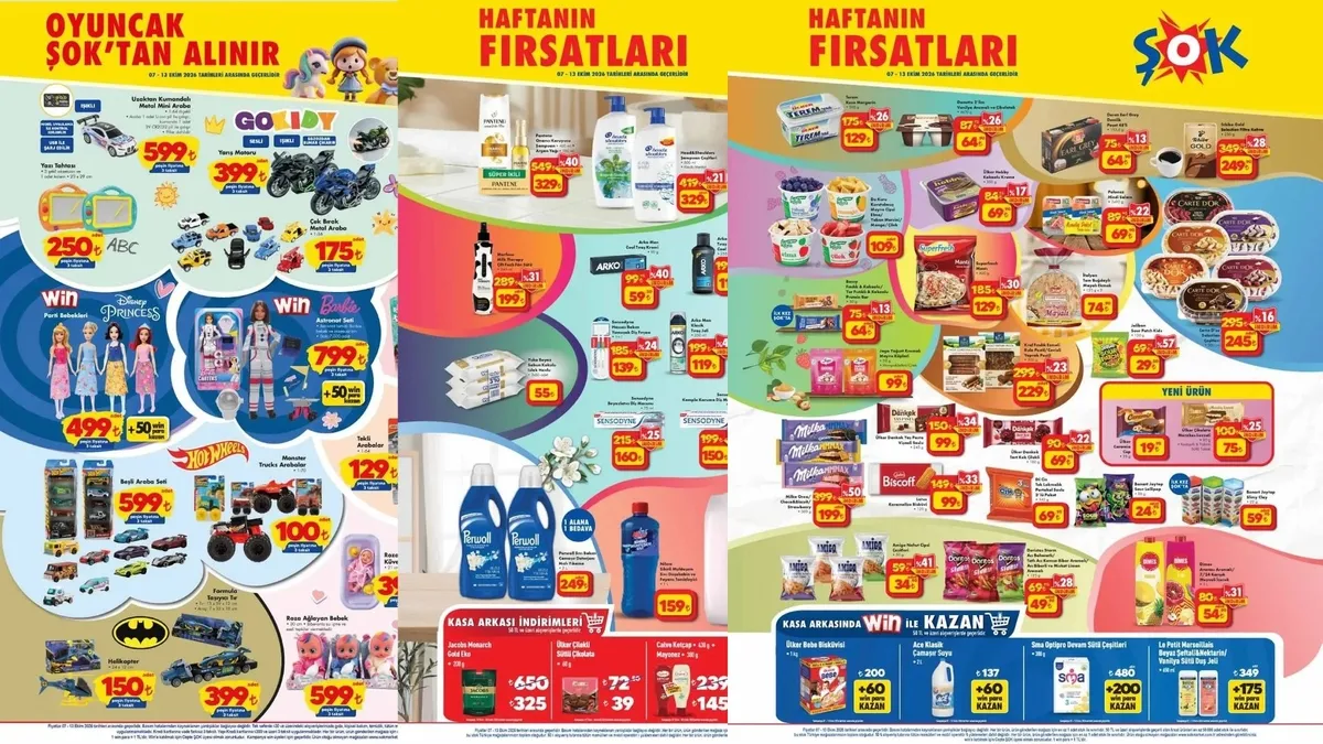 ŞOK AKTÜEL 7-13 EKİM KATALOĞU: ŞOK aktüel fırsatları: Epilasyon cihazı, buharlı ütü, katı meyve sıkacağı
