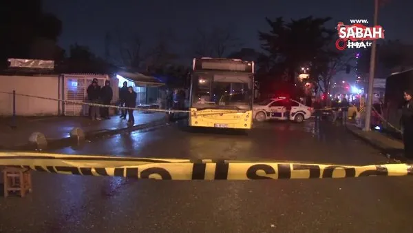 Kayan İETT otobüsünü durdurmaya çalışan şoför hayatını kaybetti | Video