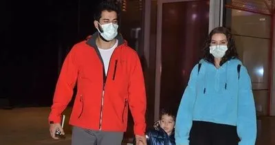 Kuruluş Osman’ın yıldızı Burak Özçivit eşi Fahriye Evcen ve oğulları Karan ilgi odağı oldu! ‘Eğlence günü ilan ettik’
