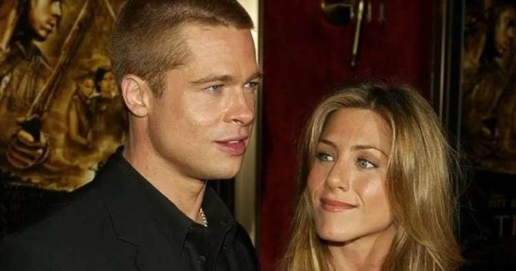 Brad Pitt ve Jennifer Aniston yıllar sonra birarada!