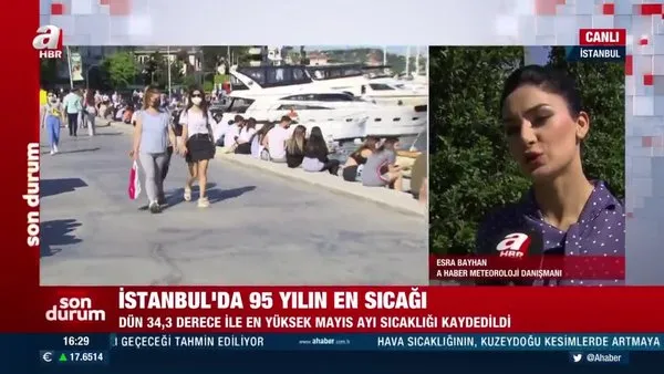 SON DAKİKA: İstanbul son 95 yılın en sıcak gününü yaşadı! Peki bu hafta hava nasıl olacak? | Video