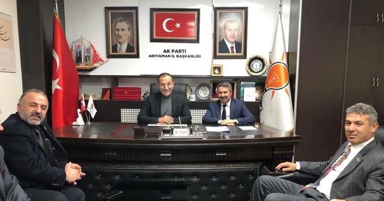 Muhtarlardan AK Parti’ye anlamlı ziyaret