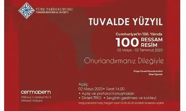 Tuvalde Yüzyıl: Cumhuriyet’in 100. Yılında 100 Ressam 100 Resim