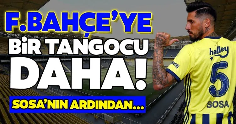 Transferde son dakika: Fenerbahçe’ye bir Tango’cu daha! Sosa’nın ardından...