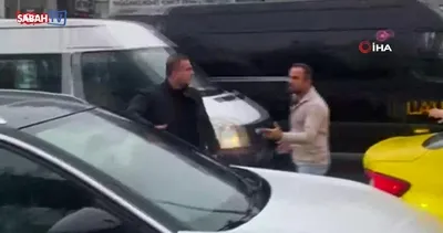 Avcılar’da yol verme kavgasında ilginç anlar kamerada: E5 boks ringine döndü | Video