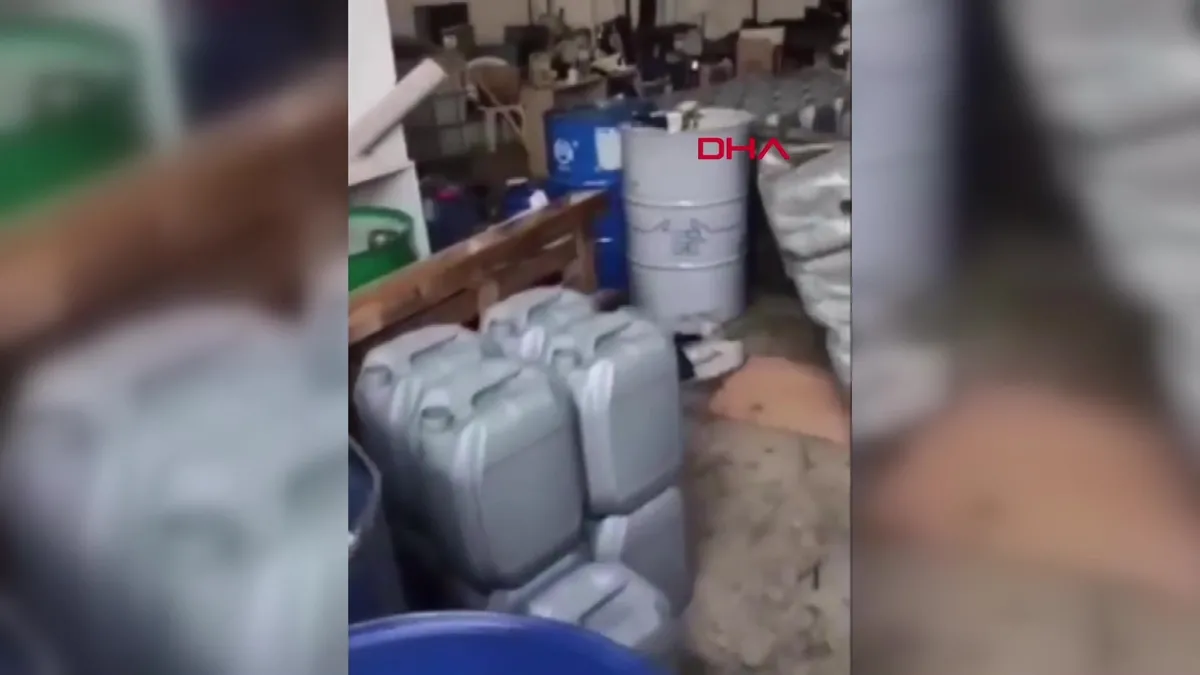 Ankara'da 838 kilo niteliği değiştirilmiş süt ve süt ürünü imha edildi | Video