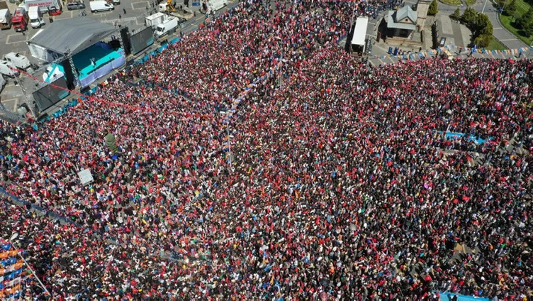 Son Dakika Haberi | Başkan Erdoğan'ın Büyük İstanbul Mitingi'ne insan seli! Atatürk Havalimanı'ndan tarihi kalabalık ve tarihi görüntüler
