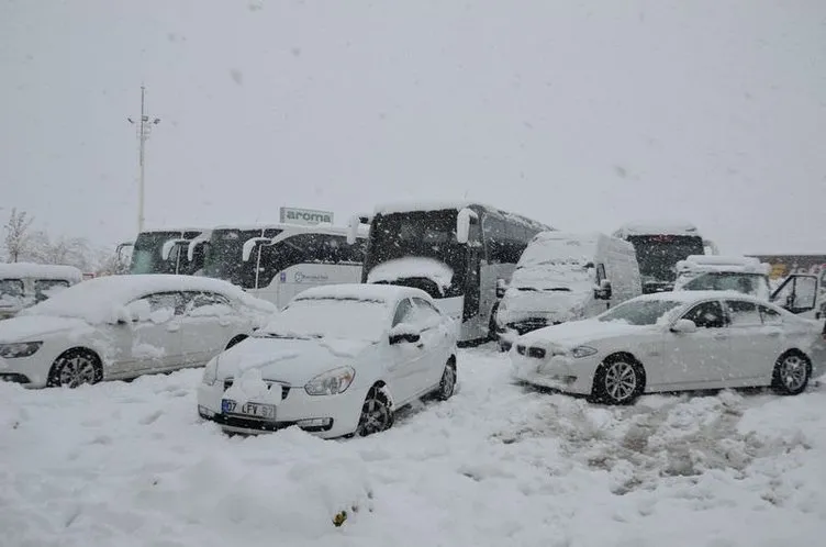 Kar yağışı Balkanlar’dan geldi