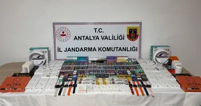 Antalya'da kaçakçılık operasyonu #antalya