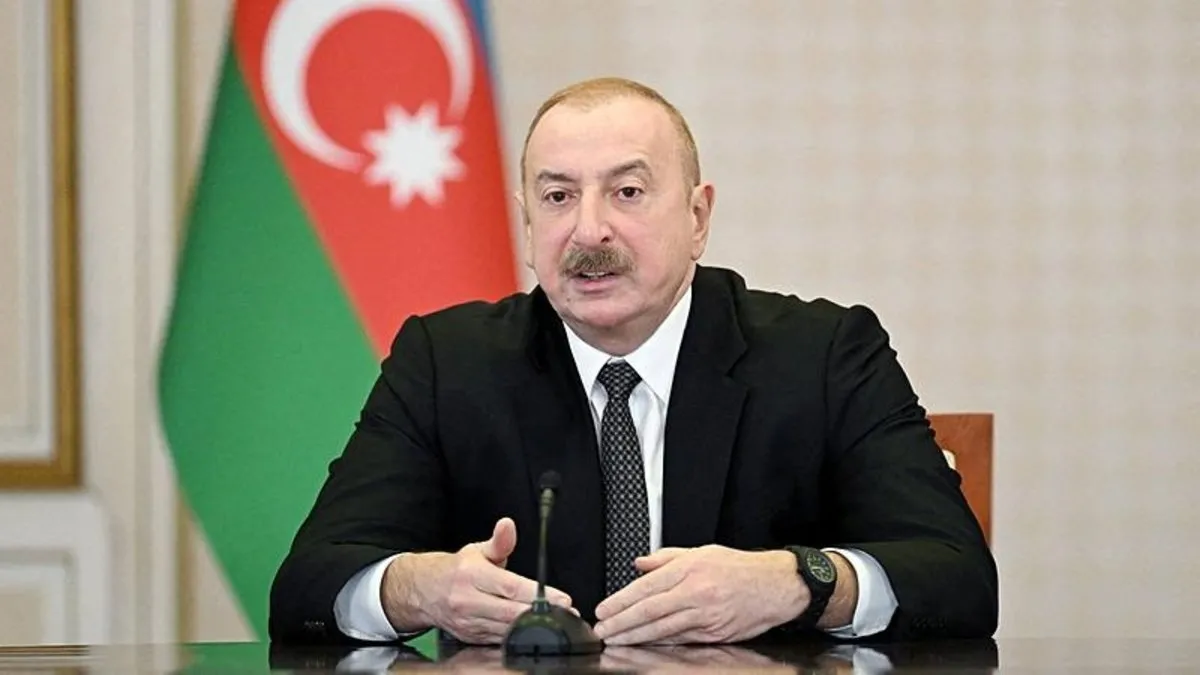 Azerbaycan Cumhurbaşkanı Aliyev: Ermenistan faşist bir devlet