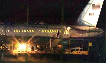 Mike Pence’in uçağı zorunlu dönüş yaptı