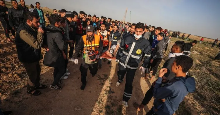 İsrail askerleri Gazze sınırında 32 Filistinliyi yaraladı