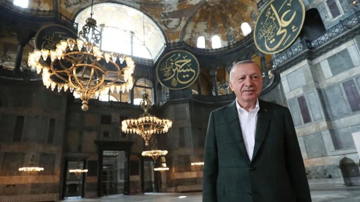 Başkan Erdoğan’dan Ayasofya paylaşımı: Rabbime sonsuz şükürler olsun Başkan Erdoğan’dan Ayasofya paylaşımı: Rabbime sonsuz şükürler olsun