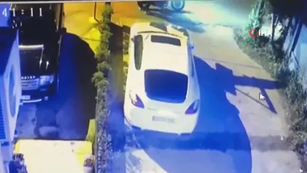 İstanbul Beykoz’da lüks otomobillere dadanan far hırsızları kamerada