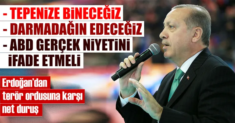 ‘Terör ordusunu doğmadan boğacağız’