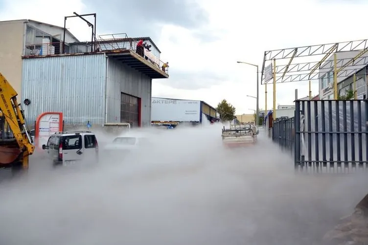Ankara buz imalathanesinde patlama