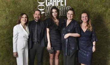 Ödül törenine yıldız yağdı