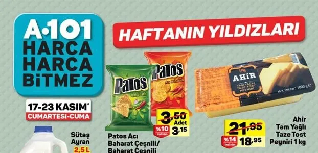 A101 aktüel ürünler kataloğu açıklandı! Bu hafta A101 aktüel ürünler listesinde neler var? 22 Kasım A101 indirimli aktüel ürünler listesi burada!
