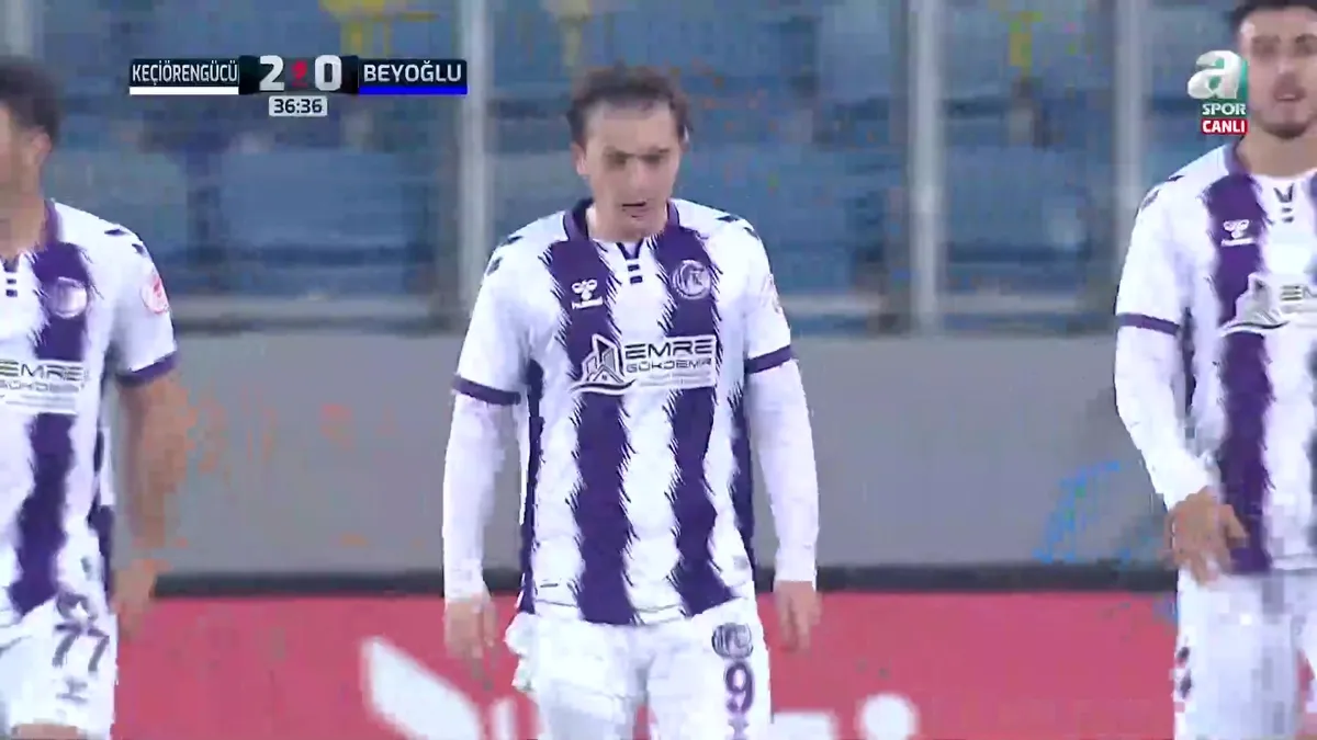 GOL | A. Keçiörengücü 2-0 Beyoğlu Yeni Çarşı videosunu izle | Son Dakika Haberleri