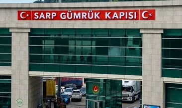 Sarp Sınır Kapısı’ndan geçişler arttı