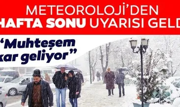 Son dakika: Meteoroloji’den hava durumu ve kar yağışı uyarısı geldi! Hafta sonuna dikkat! İstanbul’a kar ne zaman yağacak?