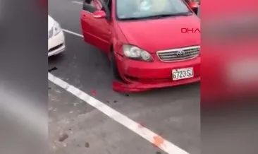 Alkollü kadın sürücü trafiği birbirine kattı