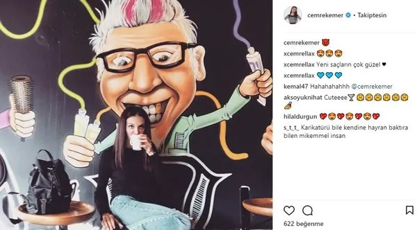 Ünlü isimlerin Instagram paylaşımları (02.03.2018)