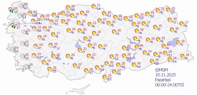 Son dakika: İstanbul ve birçok il için sağanak ve gök gürültü sağanak alarmı! 4 gün boyunca etkili olacak