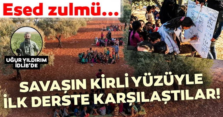Zeytin ağaçlarının altındaki okullar