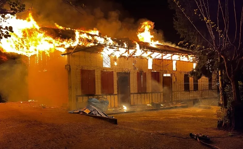 Hayrat’ta korkunç son: Duman 75 yaşındaki kadını hayattan kopardı