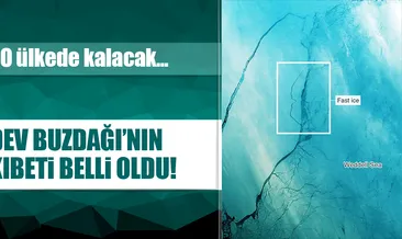 Dev buzdağı Antarktika’da kalacak