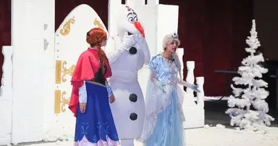 Karaköprü’de çocuklar için ‘Elsa- Kayıp Hazine’ oyunu sahnelendi