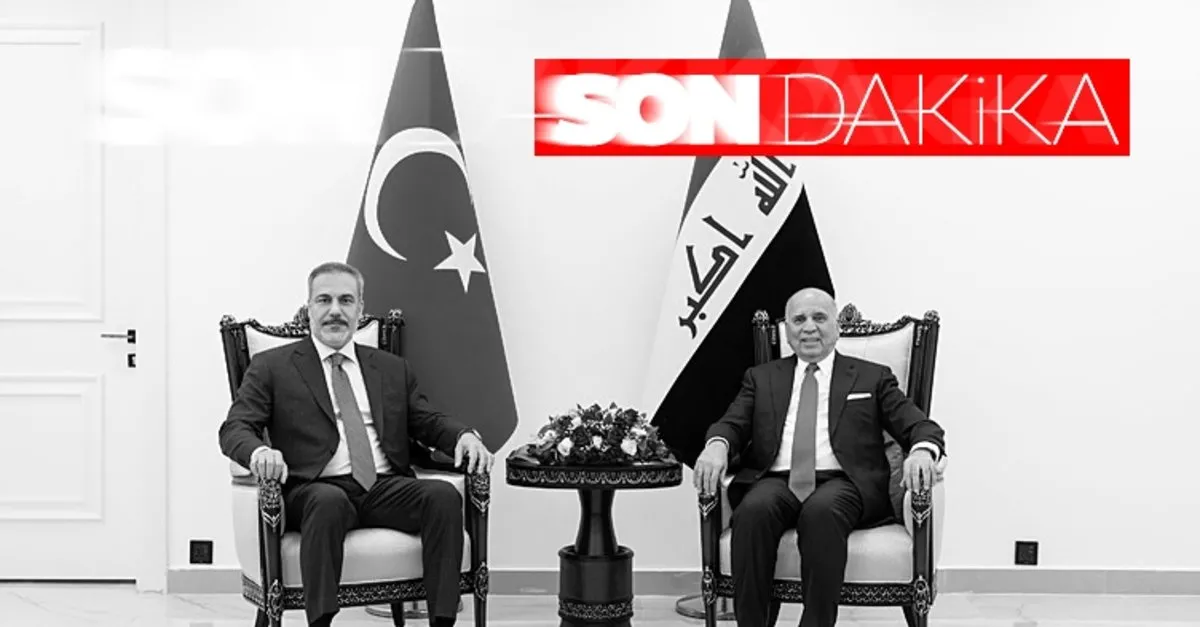 SON DAKİKA | Türkiye ve Irak'tan ortak bildiri: PKK her iki ülke için de tehdit
