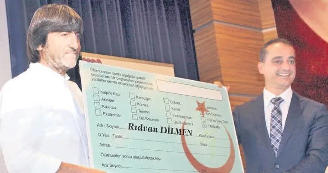 Dilmen’le organ bağışında rekor