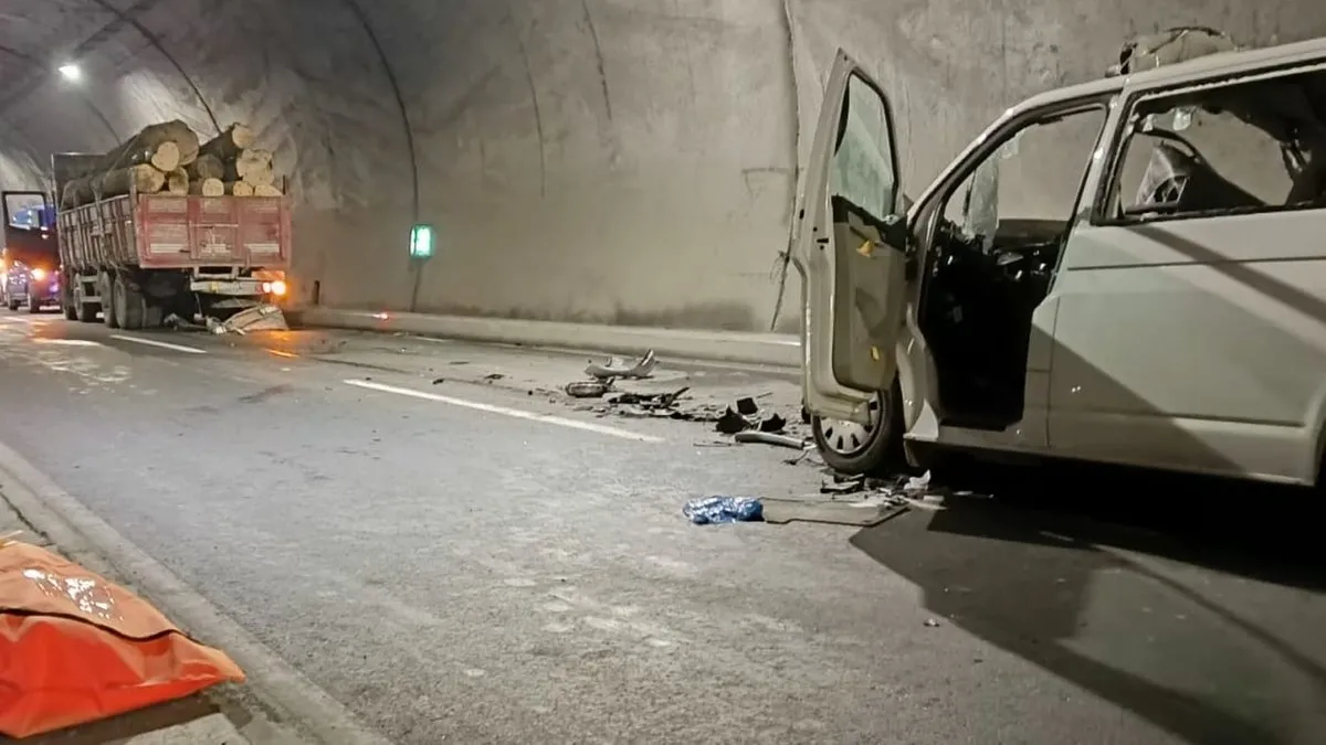 Artvin’de tünel içinde feci kaza: 1 ölü