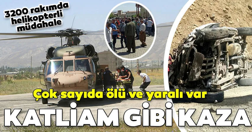 SON DAKİKA: Hakkari'de katliam gibi kaza! Araç uçurumdan yuvarlandı: Çok sayıda ölü var...