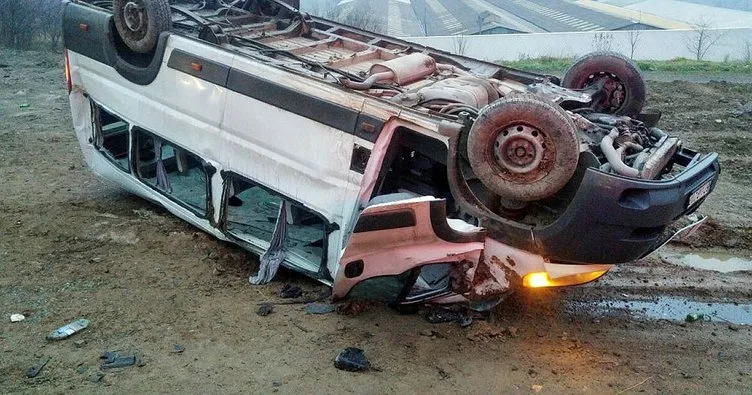 Zonguldak’ta zincirleme trafik kazası: 19 yaralı
