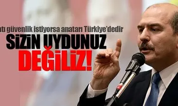 İçişleri Bakanı Soylu: Batı güvenlik istiyorsa anahtar Türkiye’dir
